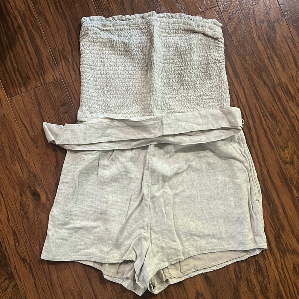 Abercrombie & Fitch Strapless Romper